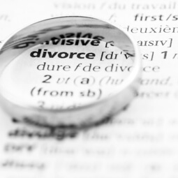 Ring over dictionary definition of divorce