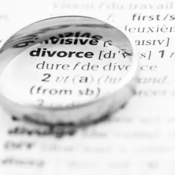 Ring over dictionary definition of divorce