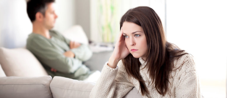 A couple in need of a divorce attorney